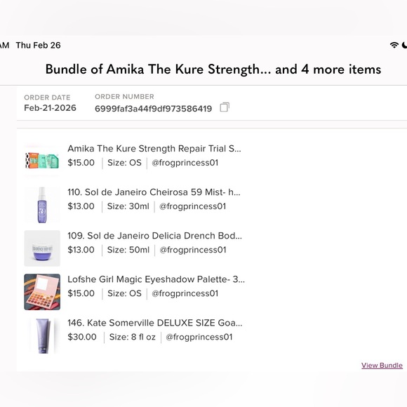 Rebundling Orders 2 orders for @frogprincess01 - Picture 3 of 3